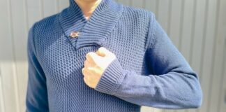 Swetry męskie w kratę