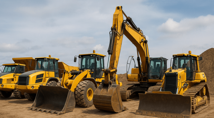 monitoring maszyn budowlanych