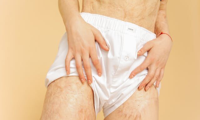 Bokserki męskie luźne